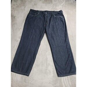 Levis 559 Jeans Mens 46x29 Dark Wash Blue Denim Relaxed Straight Big & Tall